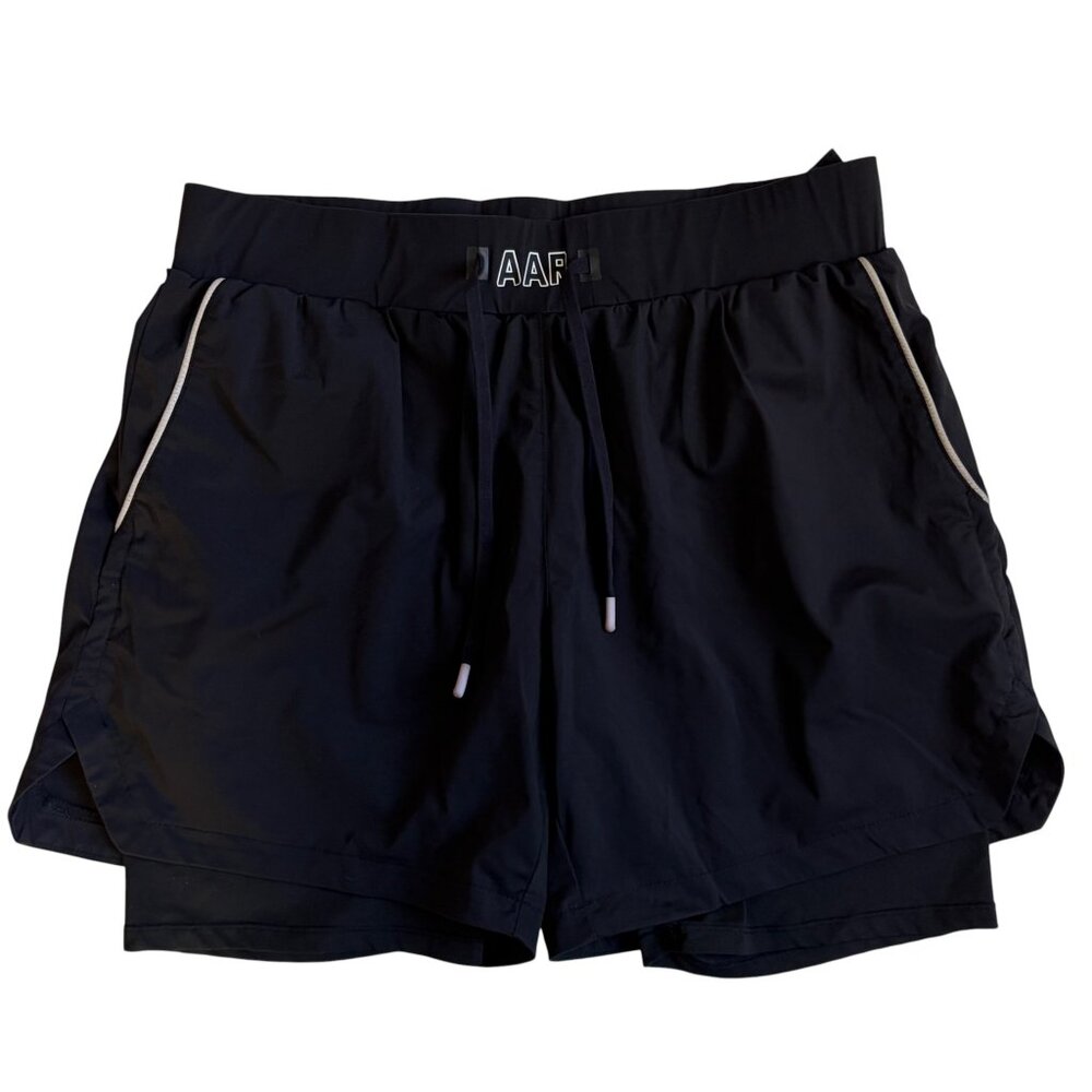 All American Roughneck Shorts (Black) - Size Large